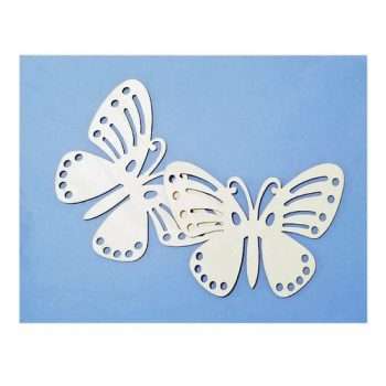 Wood Butterfly Decorations