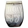 Decorative Glass Sticker - Today I Choose Joy