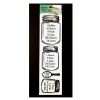 Decorative Removable Measurements Stickers
