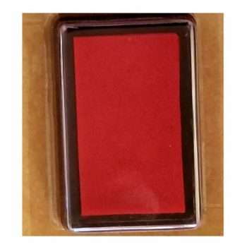 Red Ink Pigment Ink Pad