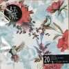 Bird and Red Flowers Napkins