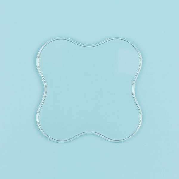 Clear Stamp Wavy Block