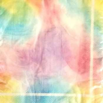 Rainbow Coloured Paper Napkins