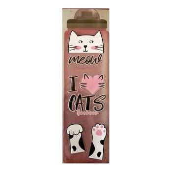 Cat Water Bottle Stickers