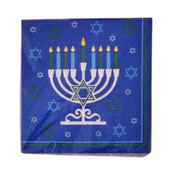 Chanukah Candles Napkins