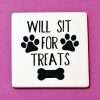 Fridge Magnet Will Sit for Treats