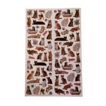 Jumbo Cat Stickers Sheet