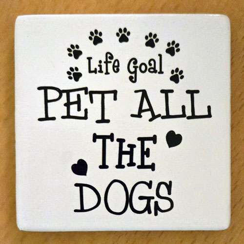 Magnet Life Goal Pet All The Dogs