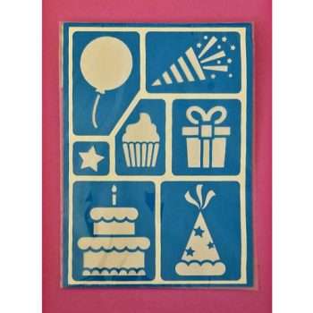 Self-Adhesive Party Stencil