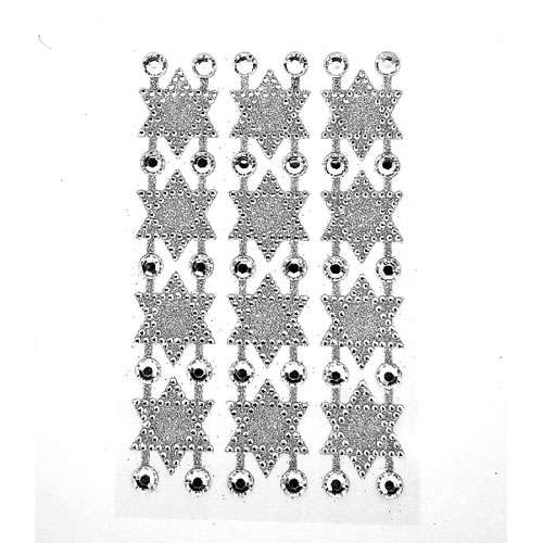 Star of David Stickers Hanukah