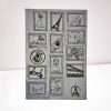 Clear Stamps Postage Design Stamps Set