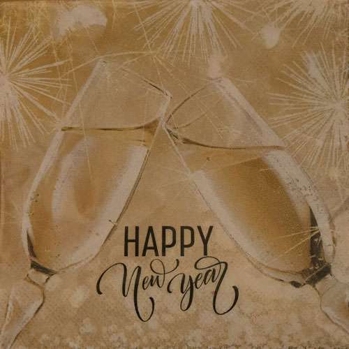 Happy New Year Napkins