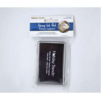 Holiday Black Ink Pad
