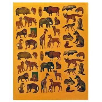 Jumbo Animal Sticker Sheet