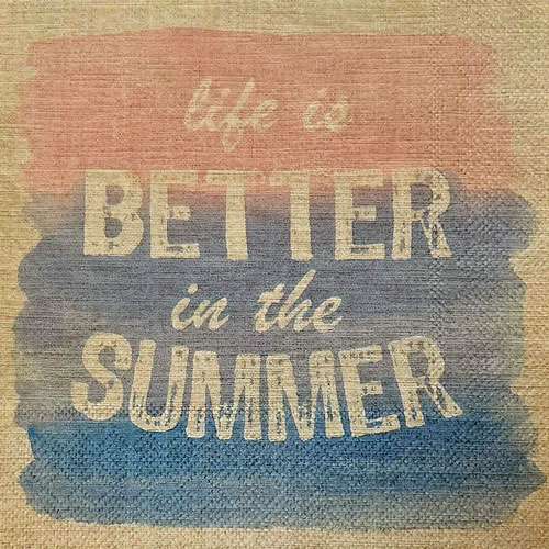 Life is Better in the Summer Paper Napkins