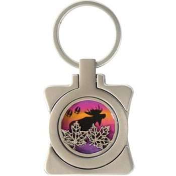 Moose Photo Key Holder