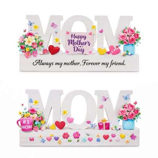 Mother's Day Sign Decorated
