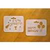 Happy Birthday and It's A Party! Stencils