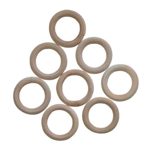 Large Wooden Decorative Rings