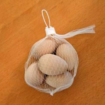 Wood Easter eggs