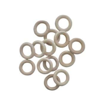 Small Wooden Decorative Rings