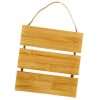 3-Slat Bamboo Sign
