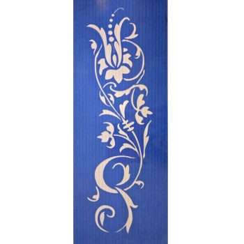 Floral Scroll Stencil