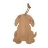 Medium Wooden Puppy Shape