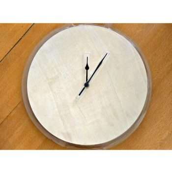 Round Wooden DIY Clock