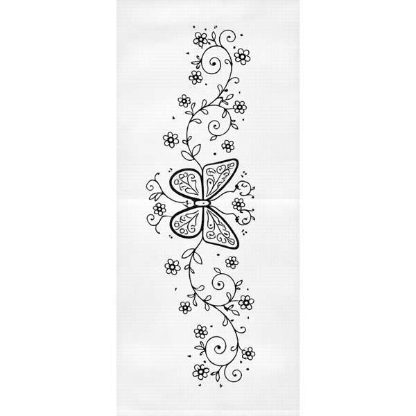 Trichem Butterfly and Flowers Pillowcases
