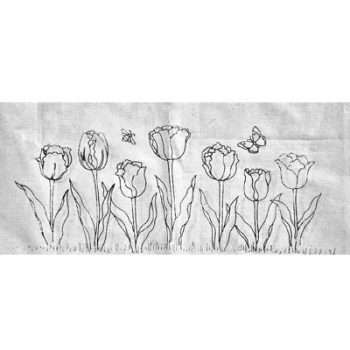 Trichem Tulip Design Pillowcases