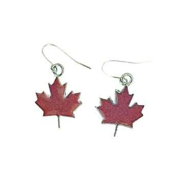 Canadian Maple Leaf Earrings
