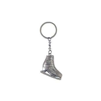Canada Silver Skate Keyring