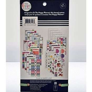 The Happy Planner Gardening Sticker Book Sheets Back Cover
