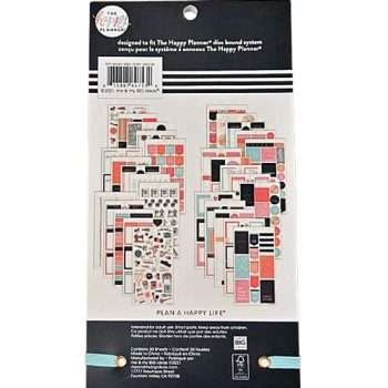 Happy Planner Miss Maker Sticker Book Back Cover