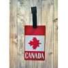 Canadian Flag Luggage Tag