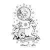 Vintage Trichem Capricorn Transfer