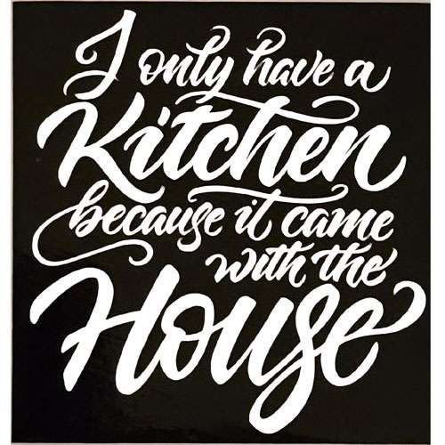 Kitchen Fridge Magnet