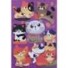 3D Cats Sticker Sheet