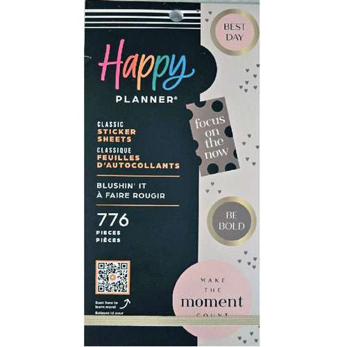 Happy Planner Blushin' It Collection