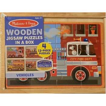 Melissa & Doug Kids Vehicles Jigsaw Puzzles