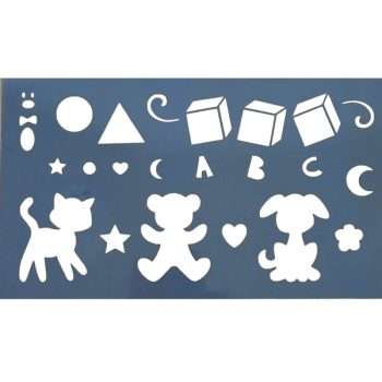 Trichem Pet's Animal Stencil Unpainted
