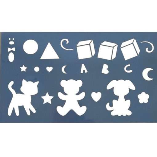 Trichem Pet's Animal Stencil Unpainted