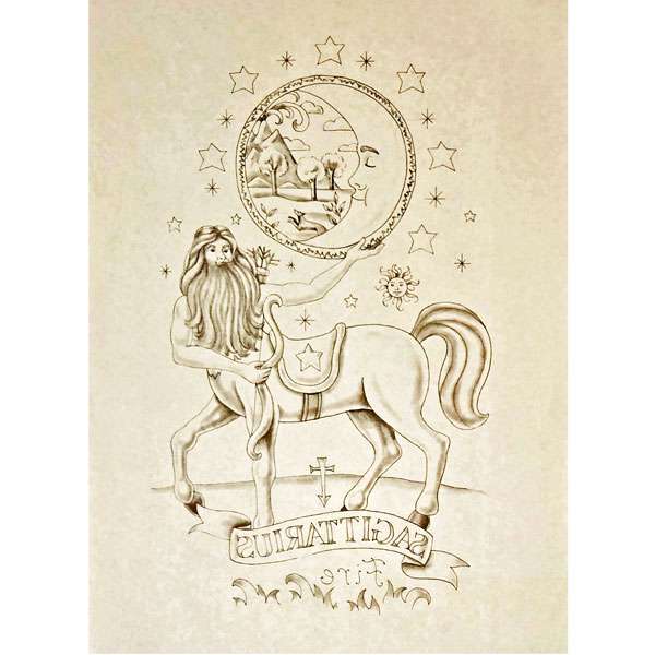 Trichem Vintage Sagittarius Transfer