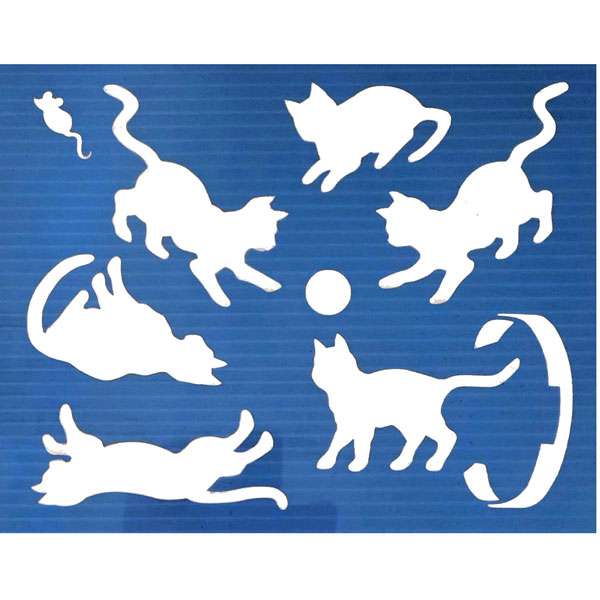 Trichem Cat Lovers Stencil