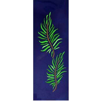 Trichem Leaves Stencil