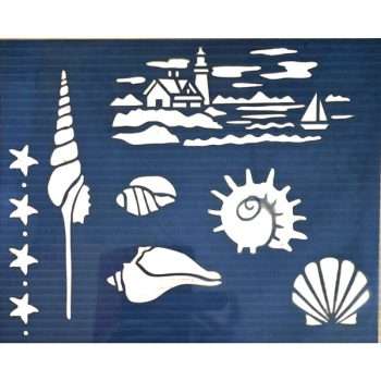 Summer Sea Dreams Stencil