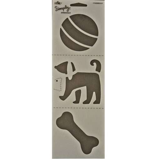 All About Dogs Stencil