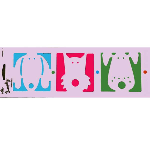All About Dogs Stencil