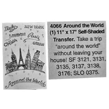 Trichem Vintage Around The World Transfer 2
